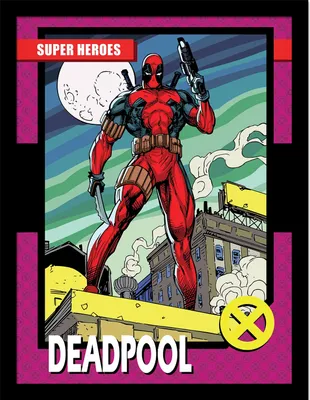 Immagine prodotto di Deadpool - stampa "Supereroi" PM9468 (40 cm x 30 cm) (Bunt)
