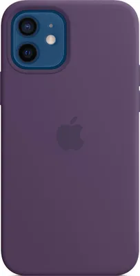 Zdjęcie produktu dla Apple Silicone Backcover MagSafe dla Apple iPhone 12 (Pro) - Amethyst