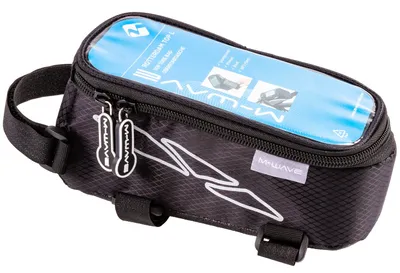 Produktbild von M-Wave Handytasche Rotterdam Top L 170X80X80Mm Spritzwassergeschützt Schwarz/Grau