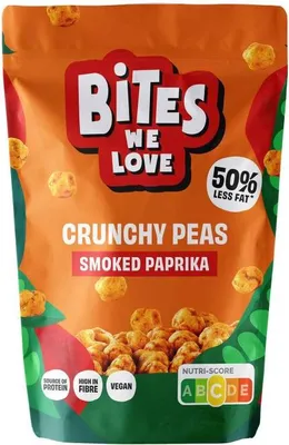 Produktbild von BitesWeLove Crunchy Peas Smoked Paprika 100g