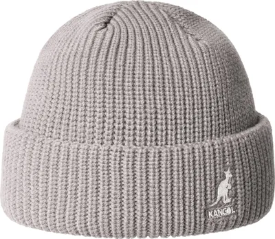 Kangol 2-in-1 Strickmütze und Beanie Cardinal in grau