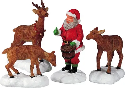 Produktbild von LEMAX - Santa Feeds Reindeer