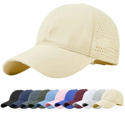 Productafbeelding van Baseballpet met mesh, ademend, sneldrogend, kleur: kaki, maat: M