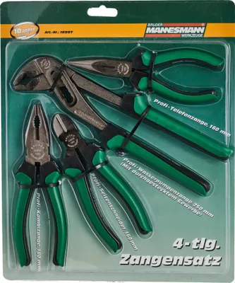 Produktbild von BRÜDER MANNESMANN Profi Zangensatz 4-teilig 10997