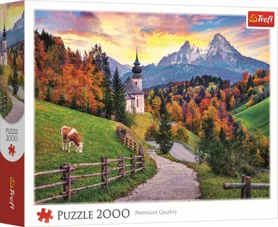 Produktbild von Trefl, Bayerische Alpen im Herbst, 2000 Teile Puzzle