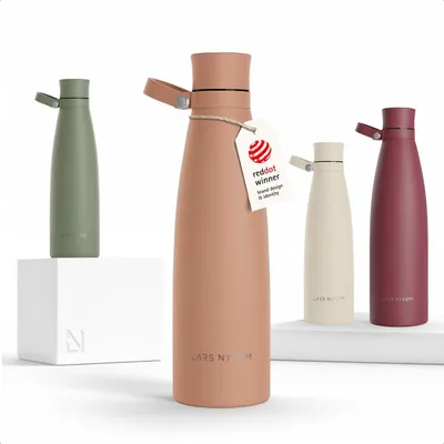 Produktbild von Solidchoice – Isolierflasche aus Edelstahl, 750 ml, ideal für Sport und Reisen
