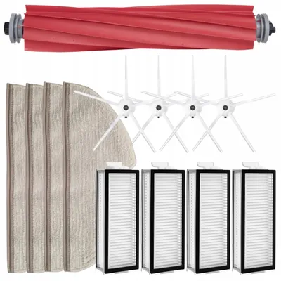 Image de Accessoires pour aspirateurs - 13 pièces - compatibles avec les modèles Roborock Q7, Q7 Max et Max Plus - Filtre HEPA