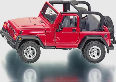 Produktbild von Siku Jeep WRANGLER Spielzeugauto rot ; 4870