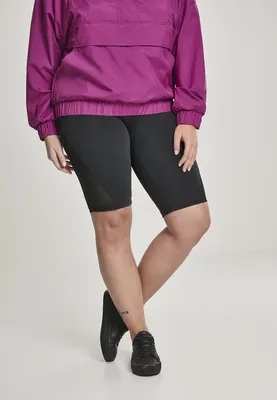 Zdjęcie produktu dla Urban Classics TB2638 | Damskie spodenki rowerowe z siateczki XS do 5XL - Kolor: Czarny - Rozmiar: M