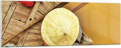Produktbild von Bilder auf glas - Einteilig - Asiatisch Boot Brücke - 90x30cm - Glasbilder - Wandbilder - Bilder - zum Aufhängen bereit - Wanddekoration aus Glas - Glas Bilder - Wandbild auf Glas - GAB90x30-4844