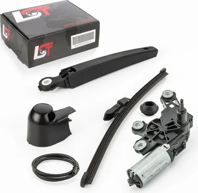 Produktbild von Wischermotor Heck Scheibenwischer Dichtung Set Motor Düse hinten für VW Lupo