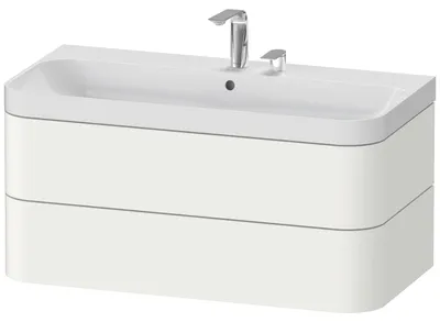 Produktbild von DURAVIT HP4348E3636 WTU m. Happy D.2 Plus, 2 SchK., 2 HL,