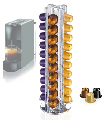 Immagine prodotto di Porta capsule per caffè da 40 capsule - Supporto rotante per capsule