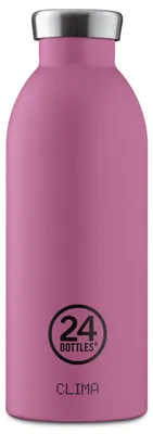 Immagine prodotto di 24Bottles Borraccia in acciaio inox Mauve 0,5 l, a prova di perdite, per bevande calde e fredde