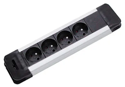 Image de BACHMANN Prise Multiple 4x2P+T UTE (19.07.1144)