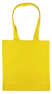 Zdjęcie produktu dla Torba Bawełniana 220G 380X420 Z Uszami Bez Nadruku 5Szt Lemon