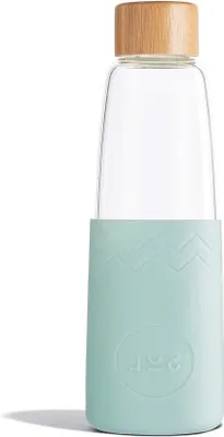 Obrázek produktu pro Cestovní sáček 850 ml, modrý, se šroubovacím uzávěrem
