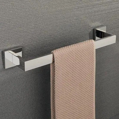 Produktbild von Edelstahl Handtuchstange 40 cm Verchromt Bad
