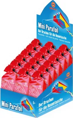 Produktbild von Einleinerdrachen Mini- Parafoil 60x51cm, 1 Stück