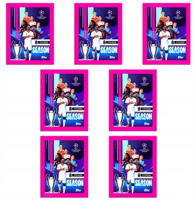 Produktbild von Packs of 7 stickers: 2024 UEFA Champions League Topps