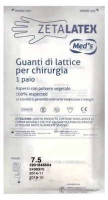 Immagine prodotto di Zetalex Guanti Chirurgici 7,5