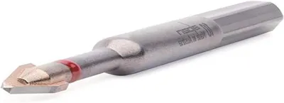 Productafbeelding van Tegelboor - Steengoed Boor - Harde Materialen Boren - Geen Koeling Nodig - 6 mm - Zilver