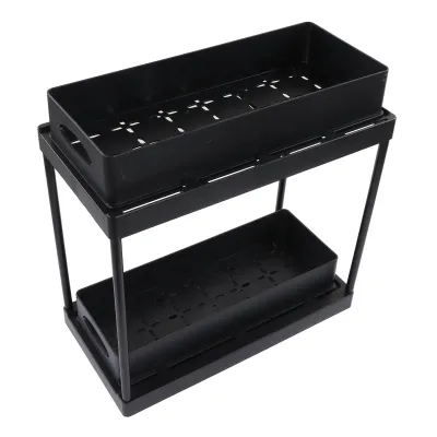 Zdjęcie produktu dla Organizer pod zlewozmywak, Organizer pod szafkę, Przesuwny kosz do przechowywania pod zlewozmywakiem, Przesuwny kosz do przechowywania pod szafką, Organizer do przechowywania pod zlewozmywakiem, Przesuwny kosz do przechowywania pod szafką