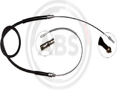 Produktbild von A.B.S. Handbremsseil Seilzug Feststellbremse passend für MERCEDES-BENZ T1 Kasten (602) K10626