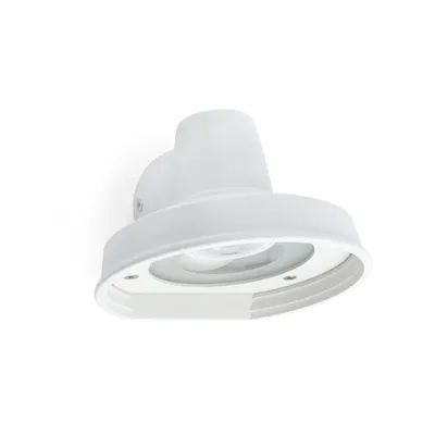 Produktbild von Faro 71195, Wandbeleuchtung für den Außenbereich, Weiß, Aluminium, IP44, I, GU10
