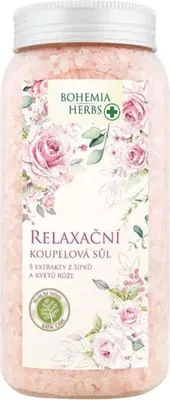 Image de Bohemia Herbs Sel de bain aux extraits de cynorrhodon et d'églantier 900 g