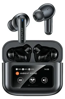Imagen del producto de Awei Auriculares Bluetooth 5.4 T56 ANC TWS + Estación de Carga, Color