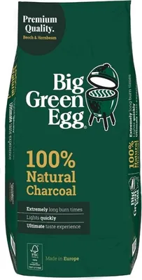 Obrázek produktu pro 100% přírodní dřevěné uhlí BGE 9 kg Big Green Egg