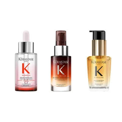 Produktbild von Kérastase Mini Luxury Care Trio – 3 x 30 ml