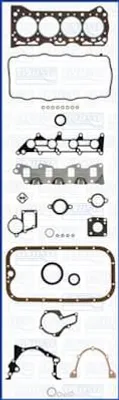 Produktbild von AJUSA 50165000 Motor-Dichtungsvollsatz Dichtsatz für SUZUKI Samurai SUV (SJ) SWIFT II Schrägheck (EA, MA) SWIFT II Stufenheck (AH, AJ) SWIFT Cabriolet