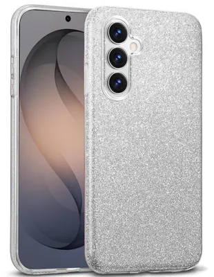 Produktbild von Handy Case für Samsung Galaxy S26 Hülle Glitzer Cover TPU Schutzhülle, Silber