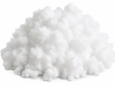 Produktbild von Füllwatte waschbar 0,5 kg Kissenfüllung Faserbällchen Bastelwatte Polyester