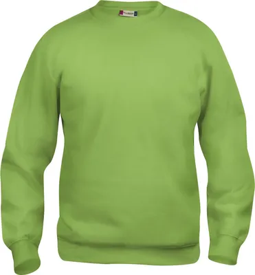 Produktbild von Pullover mit Rundhalsausschnitt, verstärktem Nackenband und Rippenbündchen