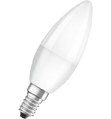 Produktbild von Osram SST CLAS B 44 CL 5 W/827 E14 LED-Kerze, Sockel E14, 5 Watt, Warmweiß, dimmbar
