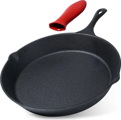 Produktbild von Gusseisenpfanne für Gas, Induktion, Grill, Ofen, 30 cm