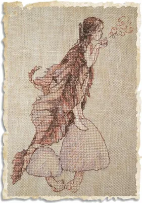 Image de Nimue Kreuzstich Set "Koprinen der Feen", Zählmuster, 74K, 12x17cm