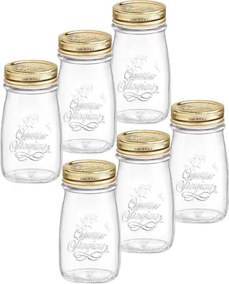 Produktbild von Joghurtglas | Einkochglas Quattro Stagioni 0,2L - 6 Stück