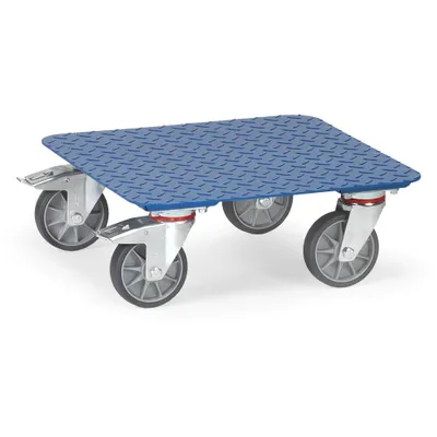 Produktbild von fetra Kistenroller - Riffelblech, Ladefläche 500 x 500 mm