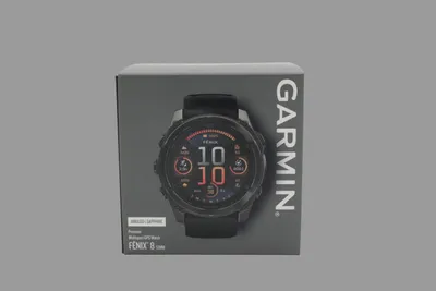 Produktbild von Garmin Fenix 8, 3,56 cm (1.4"), AMOLED, Touchscreen, 32 GB, GPS, 76 g