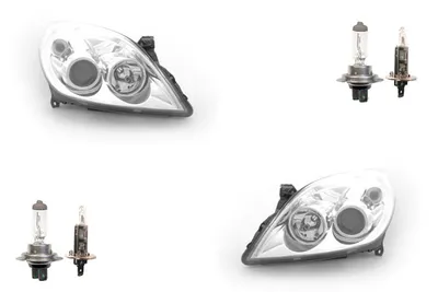 Zdjęcie produktu dla Johns, pasuje do reflektorów Opel Vectra C od 08/2005- zestaw z H7/H1 li+re. chrom