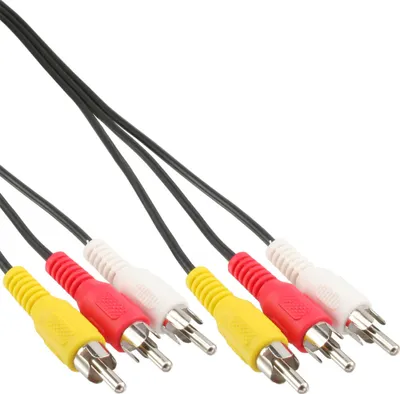 Image de InLine AV Cable 3x RCA male / male 2m