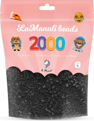 Produktbild von Bügelperlen 2000 SCHWARZ [LA.W18]