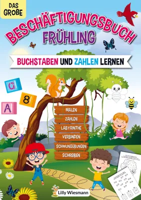 Produktbild von Das große Beschäftigungsbuch Frühling