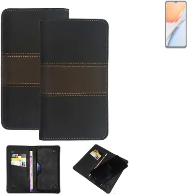 Produktbild von K-S-Trade Hülle Handyhülle kompatibel mit Vivo Y18 Schutzhülle Walletcase Bookstyle Tasche Schutz Case Handytasche Wallet Cover Kunstleder Snapcase