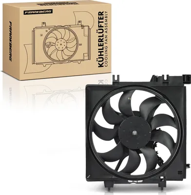 Immagine prodotto di Frankberg 1x radiatore motore a ventola singola con telaio ventola radiatore Subaru Forester SJ 2.0L 2015-2016