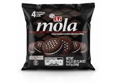 Produktbild von Kekse Eti Mola | Kakaokekse | mit Cremefüllung | 364 g